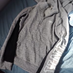 PINK 1/4zip pullover